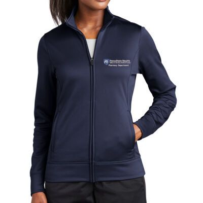 Sport-Tek Ladies Sport Wick Fleece Full Zip Jacket Thumbnail