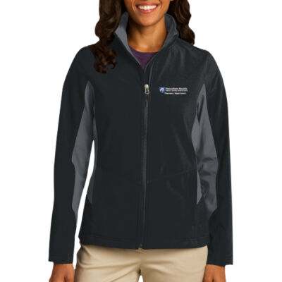 Port Authority Ladies Core Colorblock Soft Shell Jacket Thumbnail