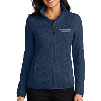 Port Authority Ladies Sweater Fleece Jacket Thumbnail